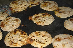 Las pupusas de El Salvador